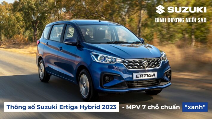 Thông Số Suzuki Ertiga Hybrid 2023 - Mpv 7 Chỗ Chuẩn &Quot;Xanh&Quot;