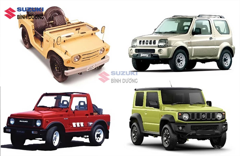 xe Jeep Jimny Suzuki địa hình