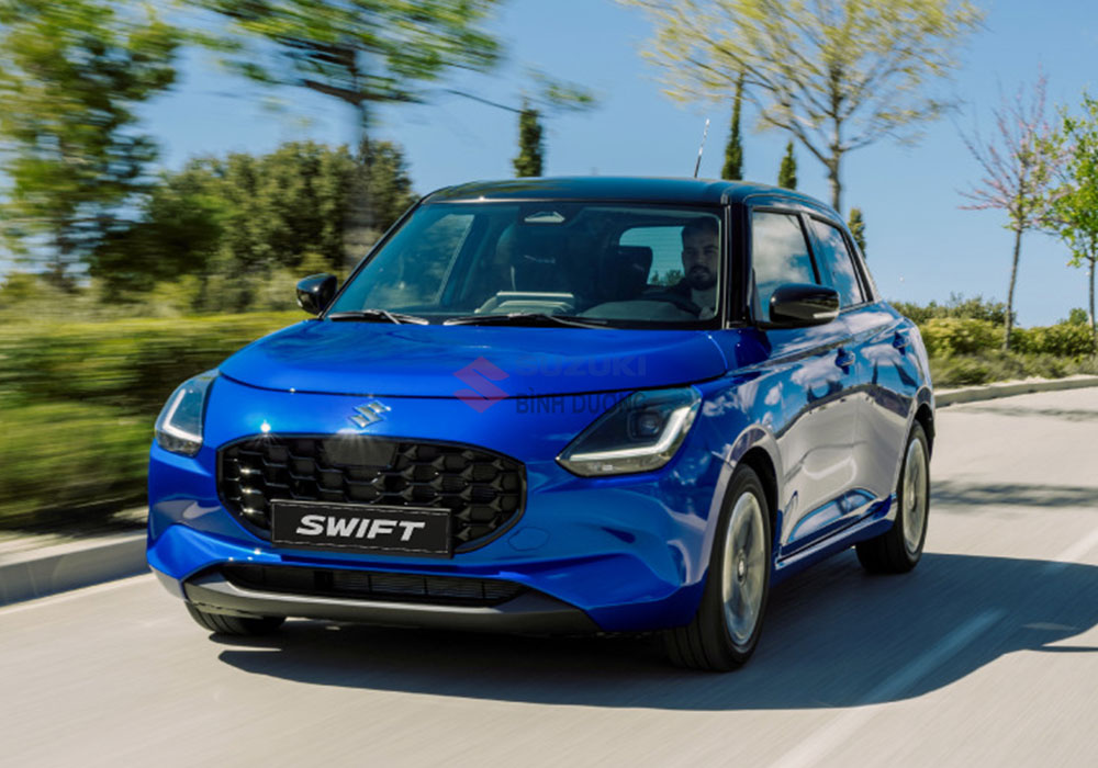 xe du lịch Suzuki Swift màu xanh xe du lịch Suzuki Swift màu xanh