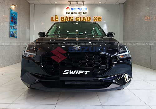 xe ô tô Suzuki Swift hatchback thể thao màu đen xe ô tô Suzuki Swift hatchback thể thao màu đen