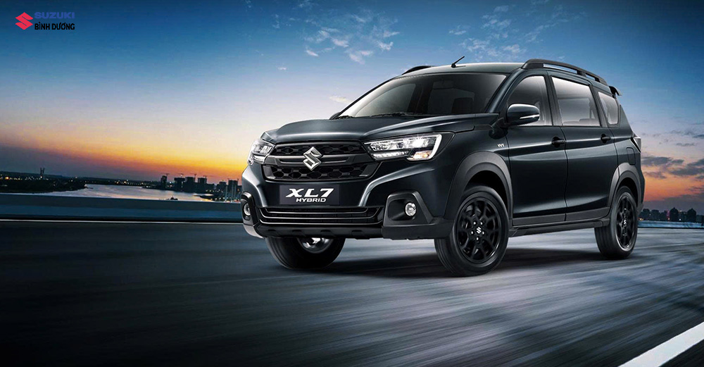 xe ô tô suv suzuki xl7 hybrid black edition