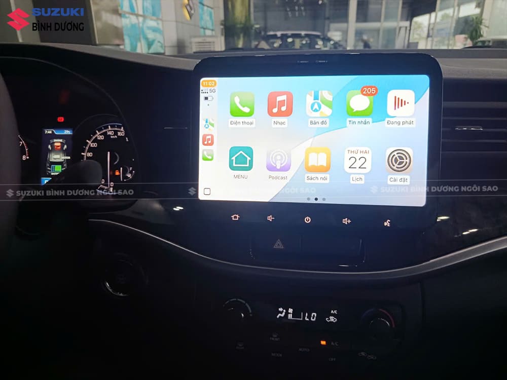 Suzuki Xl7 Hybrid dễ dàng tùy chỉnh âm thanh