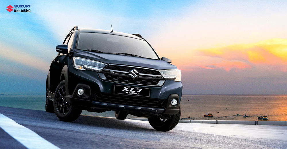 xe gia đình 7 chỗ suzuki xl7 hybrid black edition
