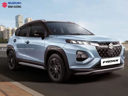 mẫu xe du lịch suv 5 chỗ suzuki fronx mới của suzuki