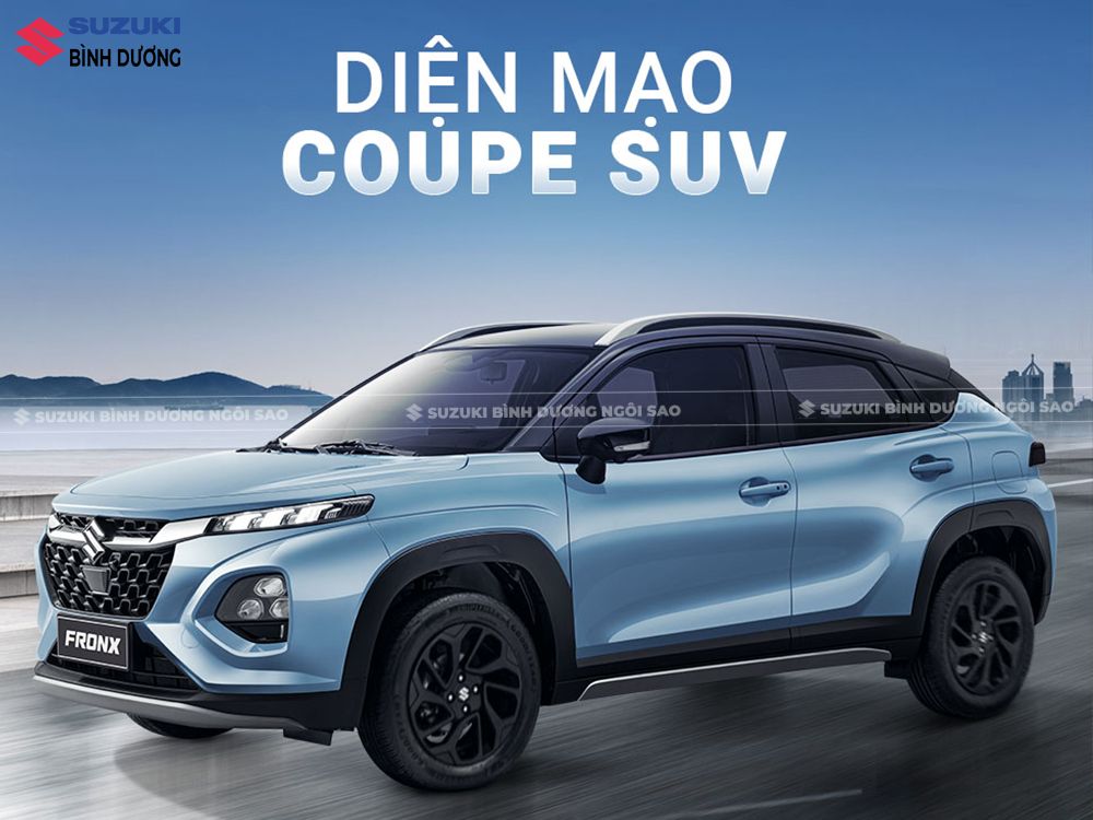 đầu xe suzuki fronx coupe crossover