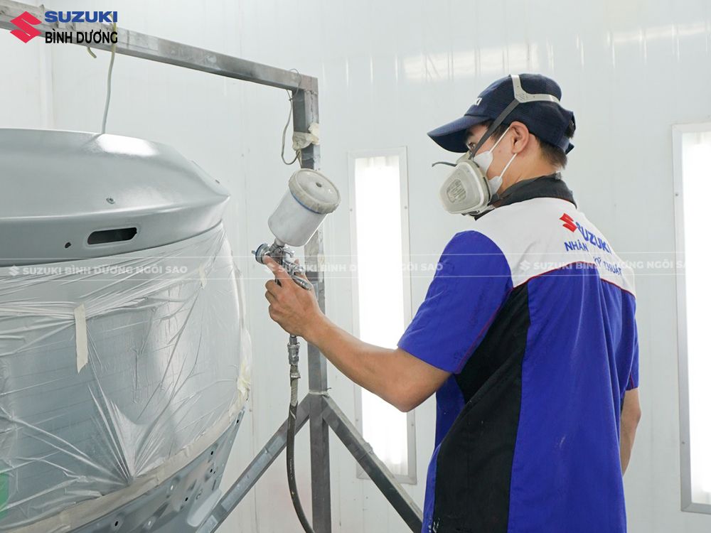 suzuki bình dương nhận độ màu xe fronx suzuki