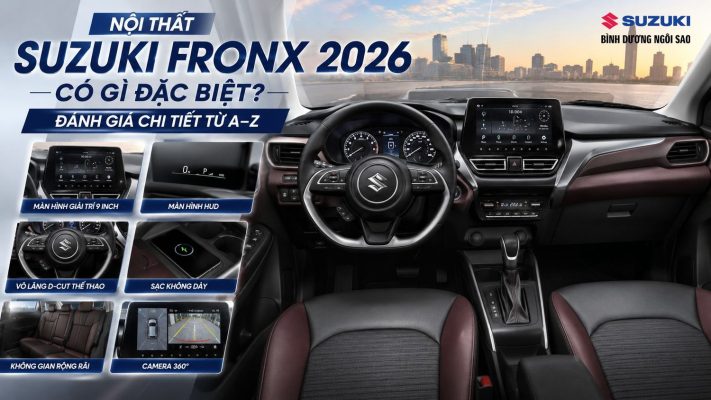 nội thất suzuki fronx 2026