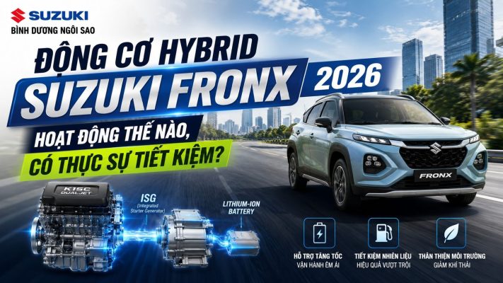 Động Cơ Hybrid Suzuki Fronx 2026: Hoạt Động Thế Nào, Có Thực Sự Tiết Kiệm?