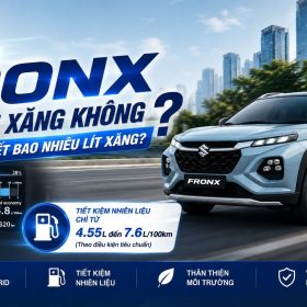 Suzuki Fronx Có Tốn Xăng Không? 100km Hết Bao Nhiêu Lít Xăng?
